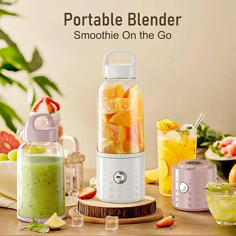 Mini liquidificador espremedor portátil P2020R de 500 ml 4