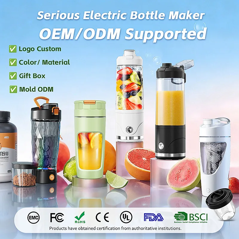 P2501R 75W 휴대용 주서 블렌더, 650 ml 6