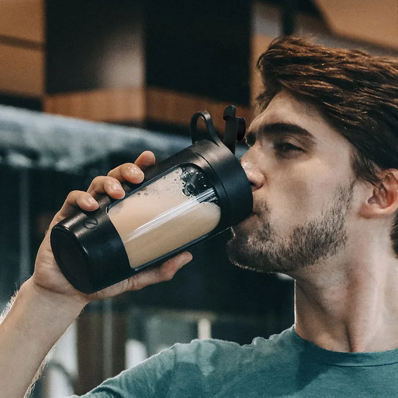 23650 Klasik Çift Karıştırmalı Protein Shaker Şişe, 650 ml 6
