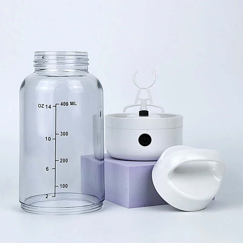25500 USB 충전식 프로틴 셰이커 텀블러, 500 ml 4