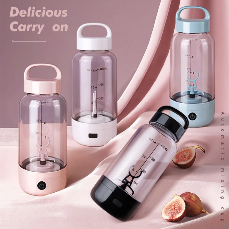 25500 USB 충전식 프로틴 셰이커 텀블러, 500 ml 5