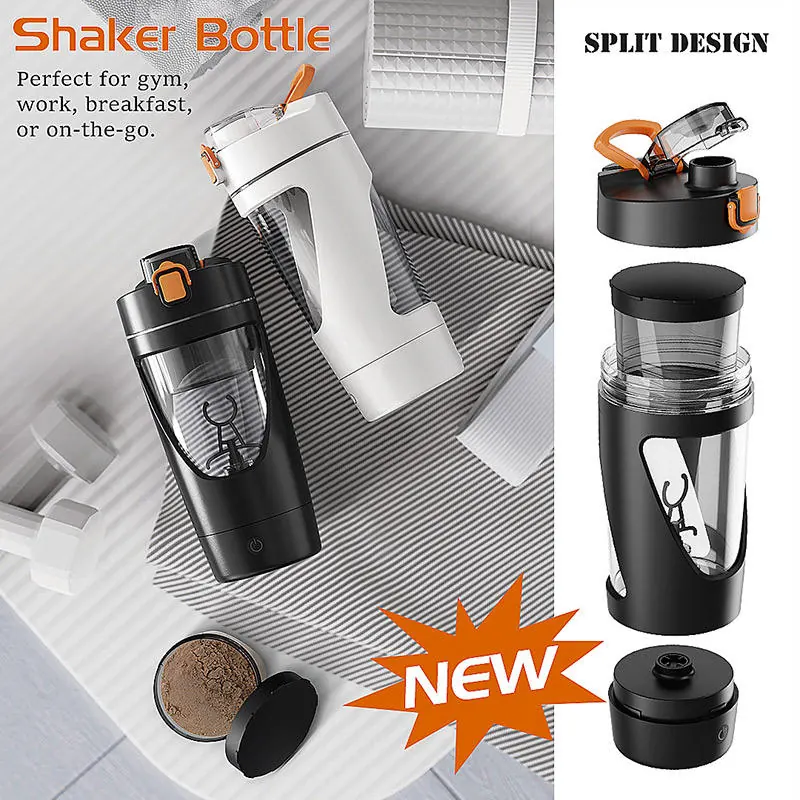 شيكر بروتين رياضي محمول قابل للشحن 25701، 700 ml 3