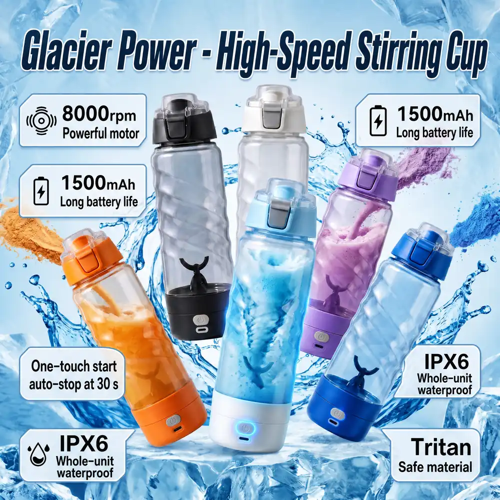 Bicchiere miscelatore elettrico EMC012-S, 700 ml 2