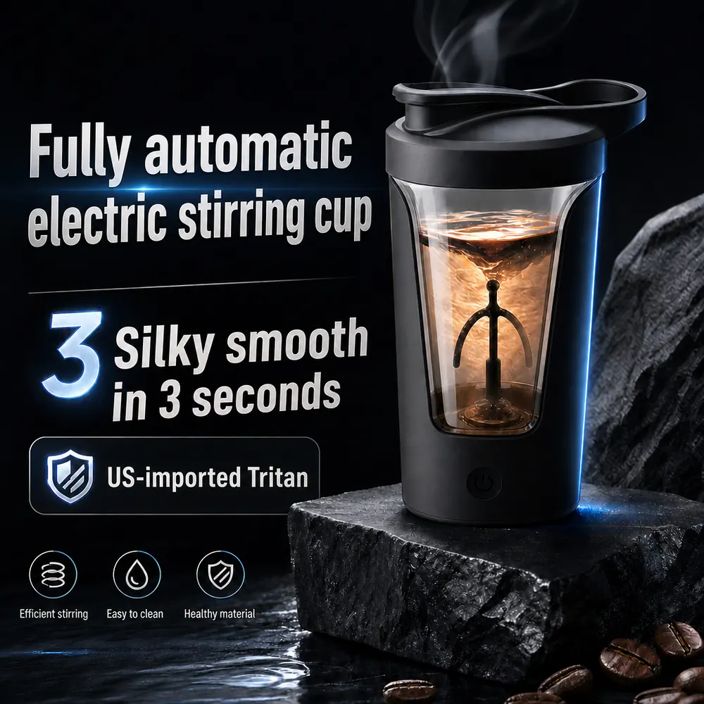 V27 Bicchiere miscelatore elettrico automatico, 450 ml