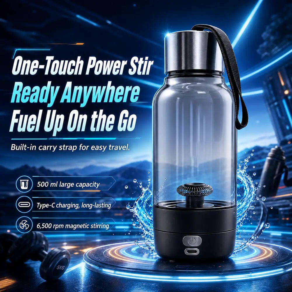 EMC013 Bicchiere miscelatore magnetico, 500 ml