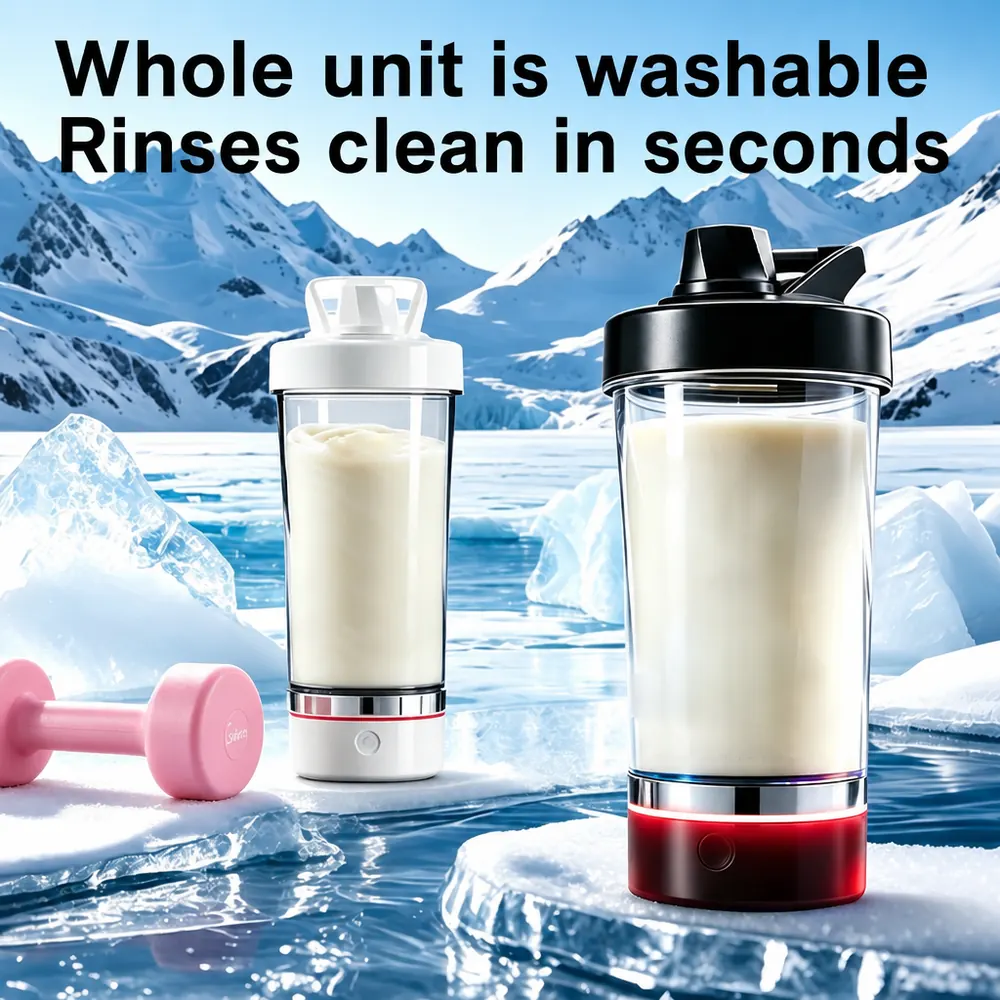VX100 Bicchiere auto-miscelante magnetico, 800 ml 3