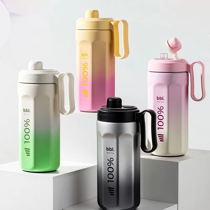 Tumbler termico 1200 ml in acciaio inox 316 con manico 3
